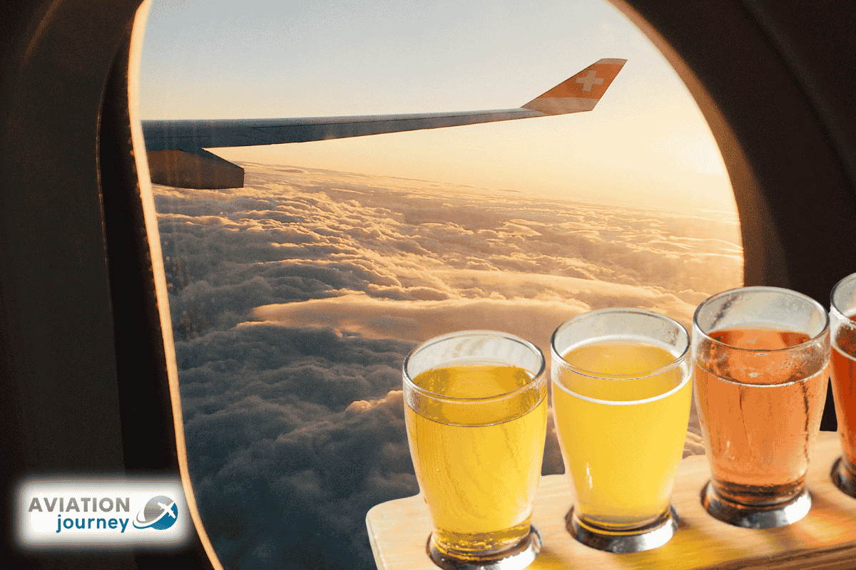 colorful selection of margarita flights in stylish glasses-aviation-journey