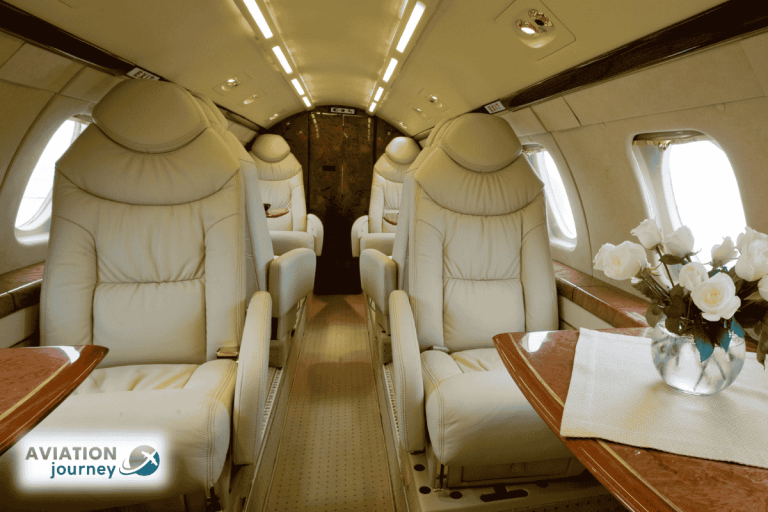 private jet interior-aviation-journey
