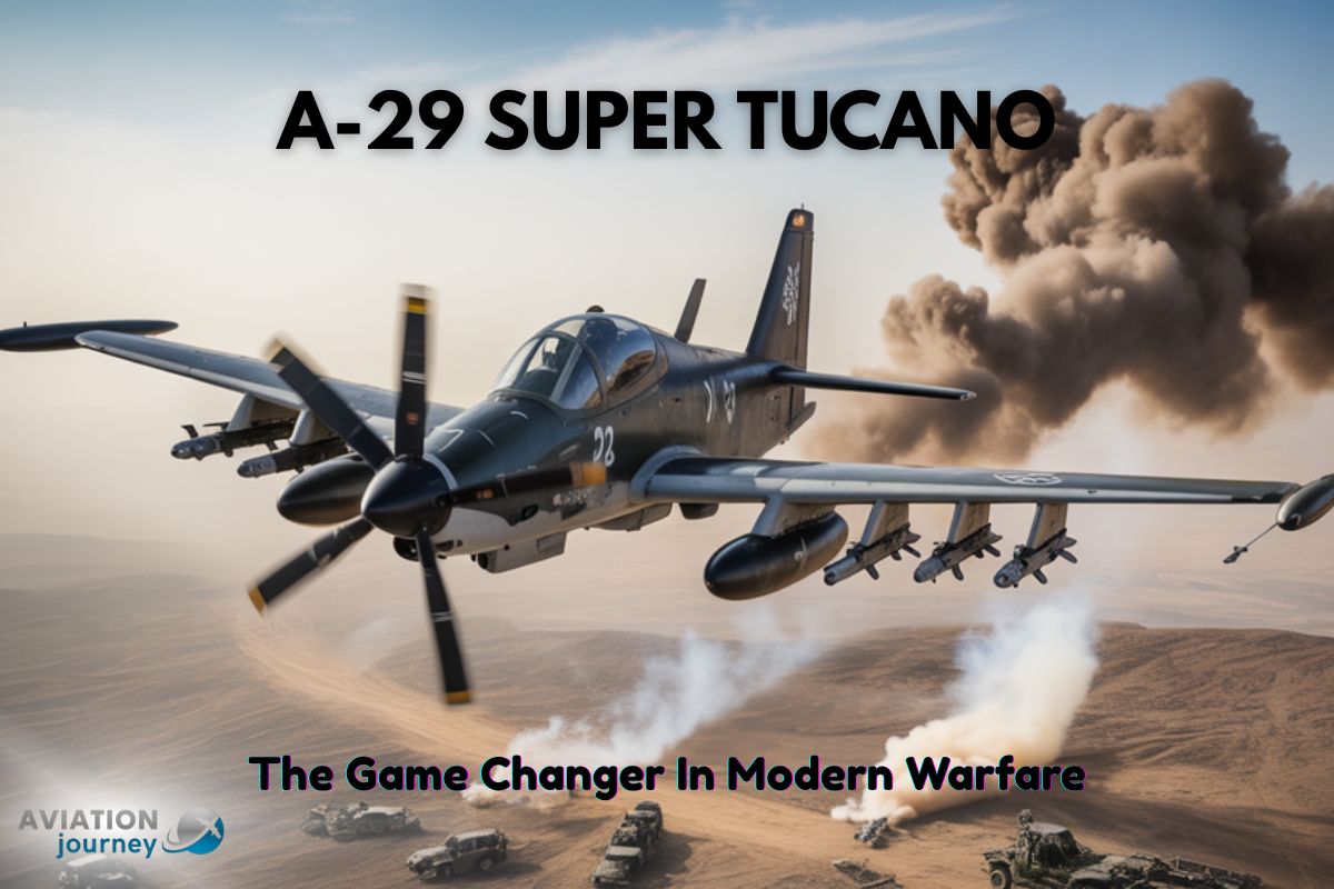 a 29 super tucano light attack aircraft- game changer